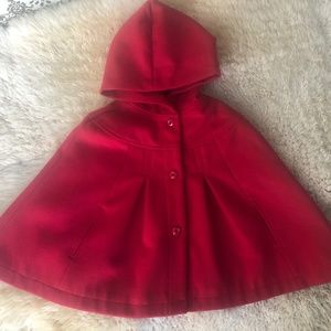 Gymboree Red Dress Capelet